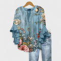 Blau Floral